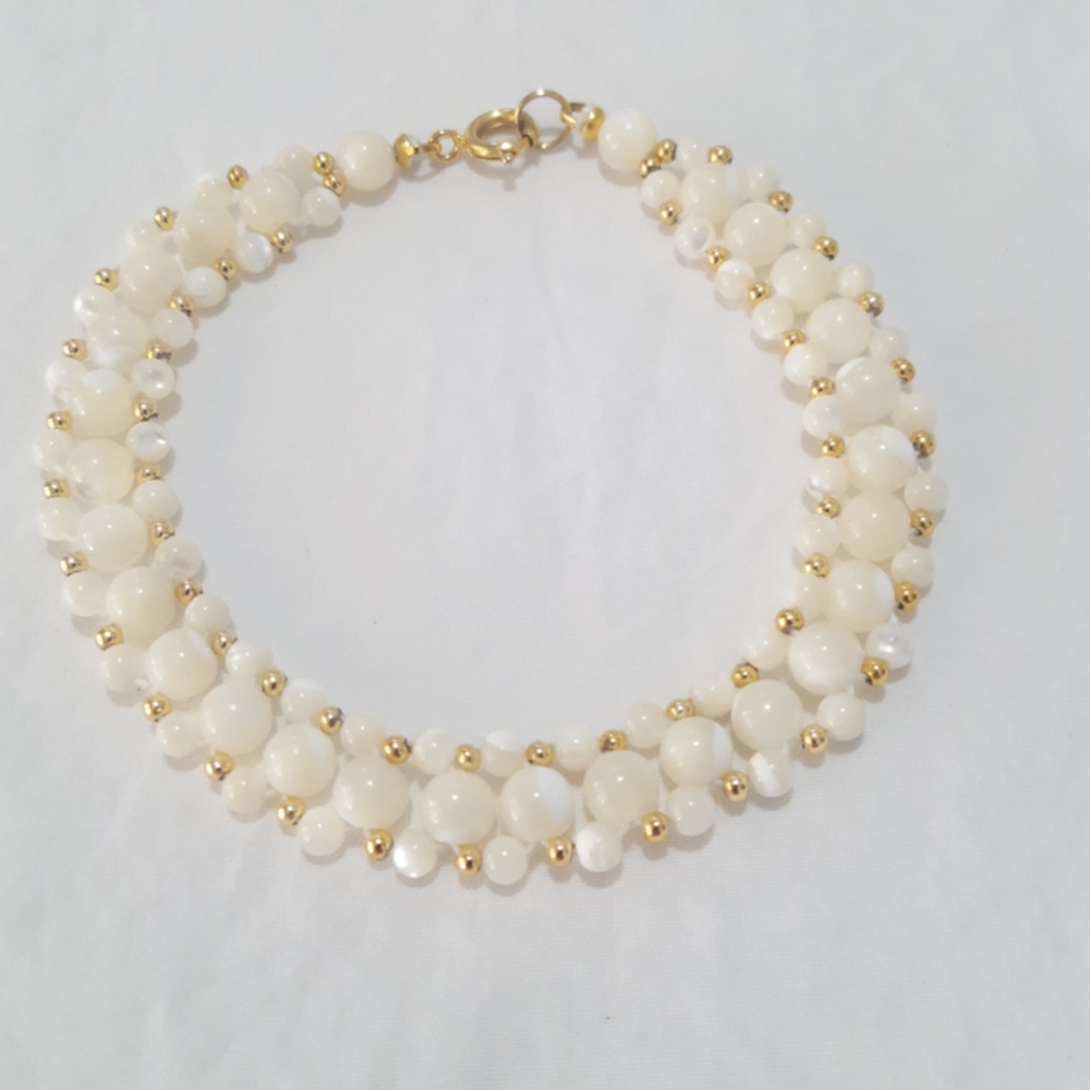Faux Pearl bracelet